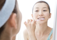 Dental Tip - no hard brushing - circular strokes
